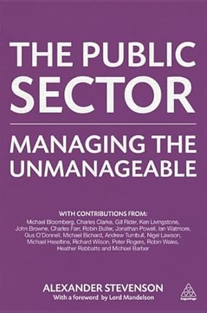 Immagine del venditore per Public Sector : Managing the unmanageable venduto da GreatBookPrices