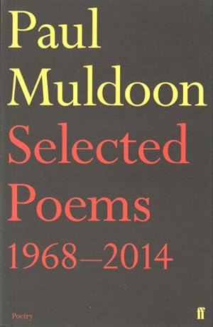 Seller image for Selected Poems 1968-2014 for sale by GreatBookPrices