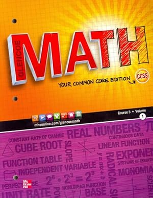 Seller image for Math Course 3 : Your Common Core Edition for sale by GreatBookPrices