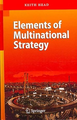 Imagen del vendedor de Elements of Multinational Strategy a la venta por GreatBookPrices