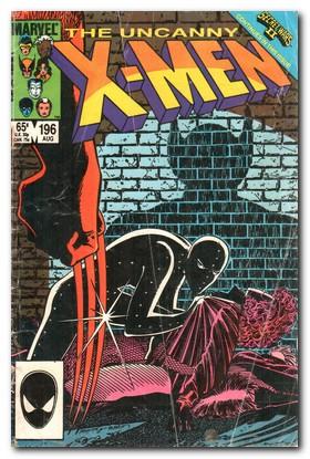 Bild des Verkufers fr Uncanny X-Men #196 August 1985 zum Verkauf von Darkwood Online T/A BooksinBulgaria
