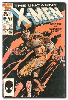 Seller image for Uncanny X-Men #212 December 1986 for sale by Darkwood Online T/A BooksinBulgaria