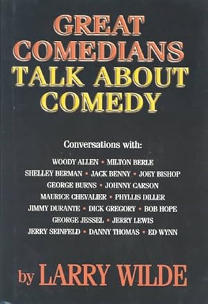 Imagen del vendedor de Great Comedians Talk About Comedy a la venta por GreatBookPrices