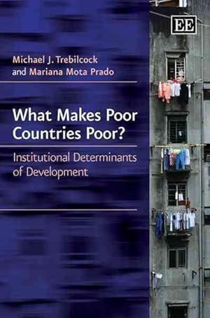 Imagen del vendedor de What Makes Poor Countries Poor? : Institutional Determinants of Development a la venta por GreatBookPrices