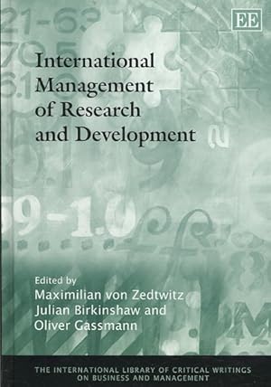 Image du vendeur pour International Management of Research and Development mis en vente par GreatBookPrices