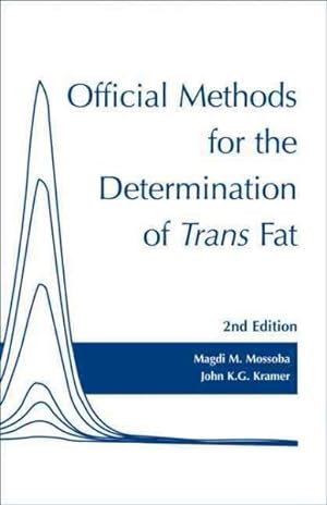 Seller image for Official Methods for Determination of Trans Fat for sale by GreatBookPrices