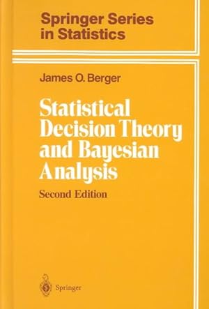 Bild des Verkufers fr Statistical Decision Theory and Bayesian Analysis zum Verkauf von GreatBookPrices