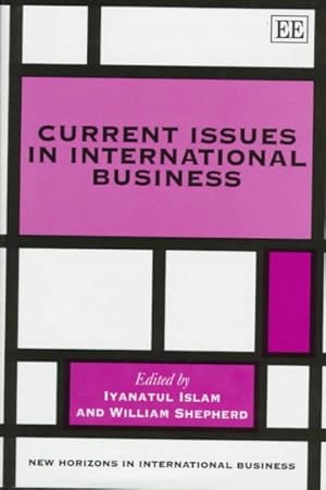 Image du vendeur pour Current Issues in International Business mis en vente par GreatBookPrices