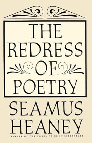 Bild des Verkufers fr Redress of Poetry zum Verkauf von GreatBookPrices