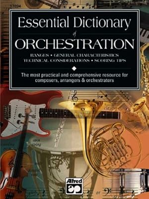 Immagine del venditore per Essential Dictionary of Orchestration venduto da GreatBookPrices