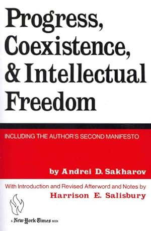 Bild des Verkufers fr Progress, Coexistence, and Intellectual Freedom zum Verkauf von GreatBookPrices