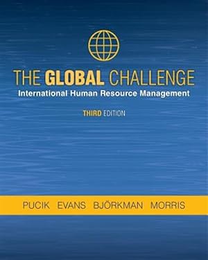 Seller image for THE GLOBAL CHALLENGE: International Human Resource Management, third edition for sale by GreatBookPrices