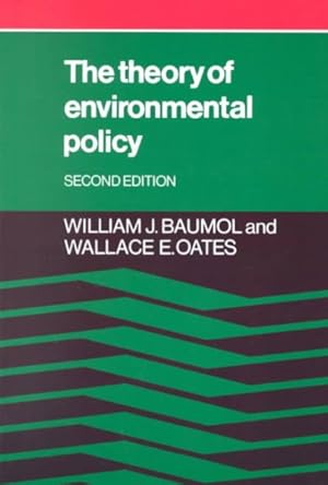 Imagen del vendedor de Theory of Environmental Policy a la venta por GreatBookPrices