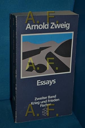 Seller image for Essays, Teil: Bd. 2., Krieg und Frieden. for sale by Antiquarische Fundgrube e.U.