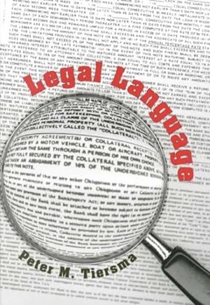Image du vendeur pour Legal Language mis en vente par GreatBookPrices