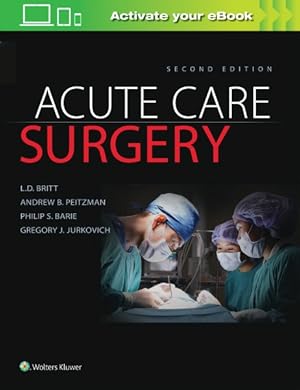 Imagen del vendedor de Acute Care Surgery a la venta por GreatBookPrices