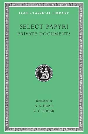 Image du vendeur pour Select Papyri mis en vente par GreatBookPrices