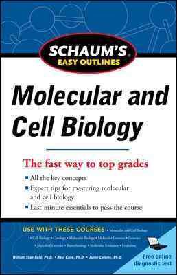 Imagen del vendedor de Schaum's Easy Outlines Molecular and Cell Biology a la venta por GreatBookPrices