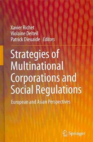 Seller image for Strategies of Multinational Corporations and Social Regulations : European and Asian Perspectives for sale by GreatBookPrices