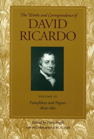 Imagen del vendedor de Works and Correspondence of David Ricardo : Pamphlets and Papers 1809-1811 a la venta por GreatBookPrices