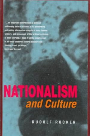 Bild des Verkufers fr Nationalism and Culture zum Verkauf von GreatBookPrices