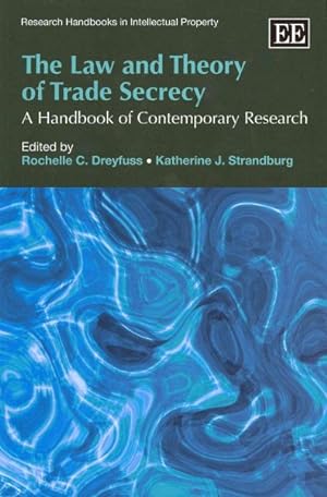 Seller image for Law and Theory of Trade Secrecy : A Handbook of Contemporary Research for sale by GreatBookPrices