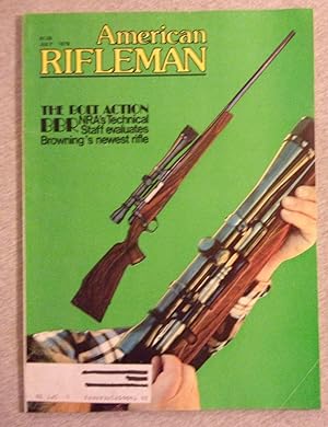 Seller image for American Rifleman Magazine, July 1978, Volume 126, Number 7 for sale by Book Nook