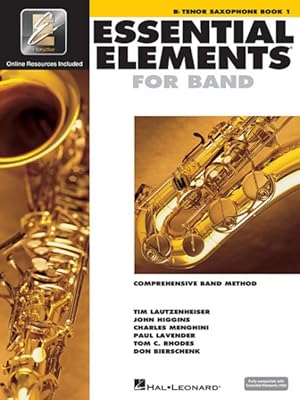 Bild des Verkufers fr Essential Elements for Band Book 1 : B Flat Tenor Saxophone : Comprehensive Band Method zum Verkauf von GreatBookPrices