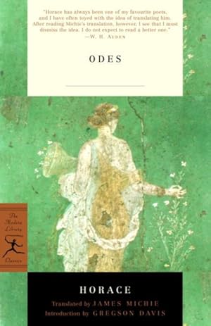 Imagen del vendedor de Odes : With the Latin Text a la venta por GreatBookPrices