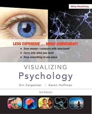 Imagen del vendedor de Visualizing Psychology a la venta por GreatBookPrices