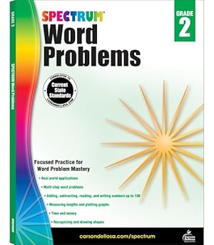 Image du vendeur pour Spectrum Word Problems, Grade 2 mis en vente par GreatBookPrices