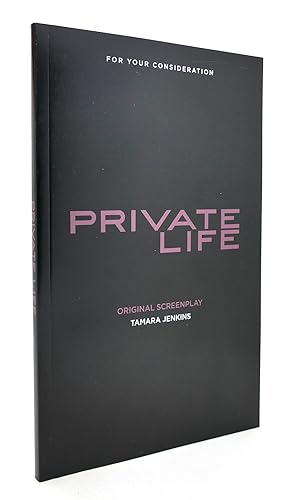 Seller image for PRIVATE LIFE for sale by Rare Book Cellar