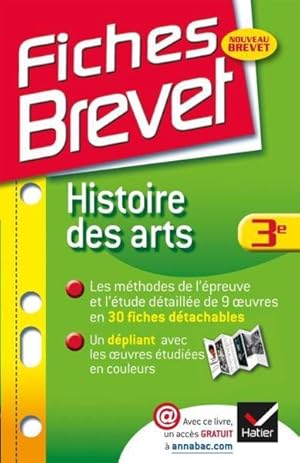 Fiches Brevet ; Histoire Des Arts ; 3ème