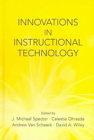 Imagen del vendedor de Innovations in Instructional Technology : Essays In Honor Of M. David Merrill a la venta por GreatBookPrices