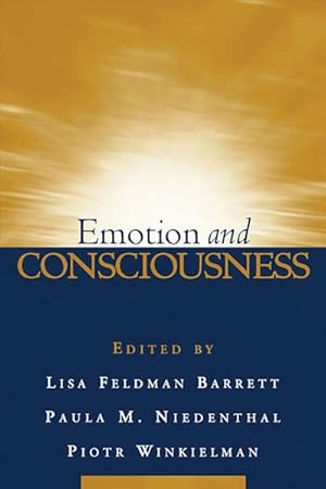 Image du vendeur pour Emotion and Consciousness mis en vente par GreatBookPrices