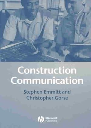 Imagen del vendedor de Construction Communication a la venta por GreatBookPrices