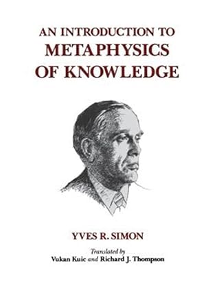 Bild des Verkufers fr Introduction to Metaphysics of Knowledge zum Verkauf von GreatBookPrices