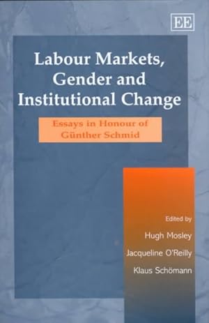 Seller image for Labour Markets, Gender and Institutional Change : Essays in Honour of Gunther Schmid for sale by GreatBookPrices