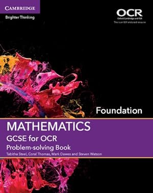 Immagine del venditore per Gcse Mathematics for Ocr Foundation Problem-solving Book venduto da GreatBookPrices