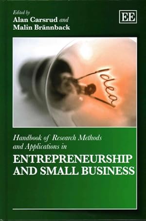 Imagen del vendedor de Handbook of Research Methods and Applications in Entrepreneurship and Small Business a la venta por GreatBookPrices