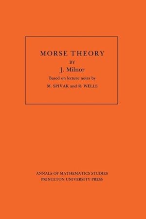 Imagen del vendedor de Morse Theory a la venta por GreatBookPrices