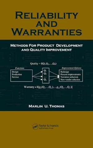 Seller image for Reliability And Warranties : Methods for Product Development And Quality Improvement for sale by GreatBookPrices