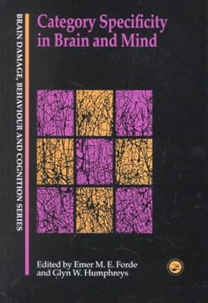 Image du vendeur pour Category Specificity in Brain and Mind mis en vente par GreatBookPrices