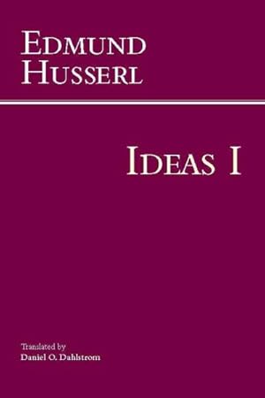 Immagine del venditore per Ideas for a Pure Phenomenology and Phenomenological Philosophy : First Book: General Introduction to Pure Phenomenology venduto da GreatBookPrices