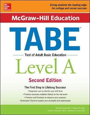 Imagen del vendedor de McGraw-Hill Education Tabe, Level A : Test of Adult Basic Education a la venta por GreatBookPrices