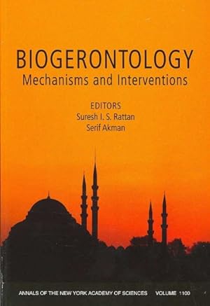 Imagen del vendedor de Biogerontology : Mechanisms and Interventions a la venta por GreatBookPrices