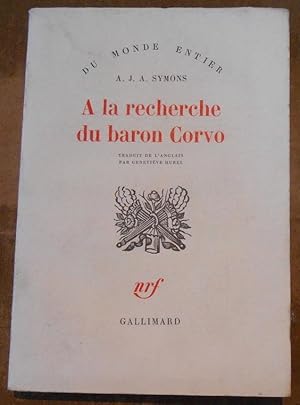 A la recherche du baron Corvo