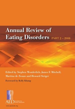 Bild des Verkufers fr Annual Review of Eating Disorders, 2008 zum Verkauf von GreatBookPrices