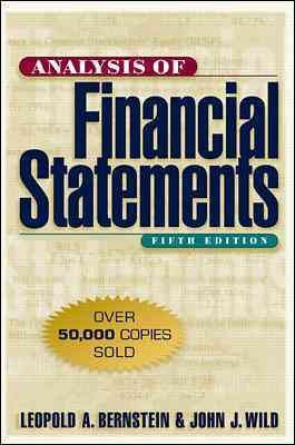 Seller image for Analysis of Financial Statements for sale by GreatBookPrices