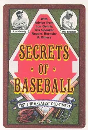 Immagine del venditore per Secrets of Baseball Told by Big League Players venduto da GreatBookPrices